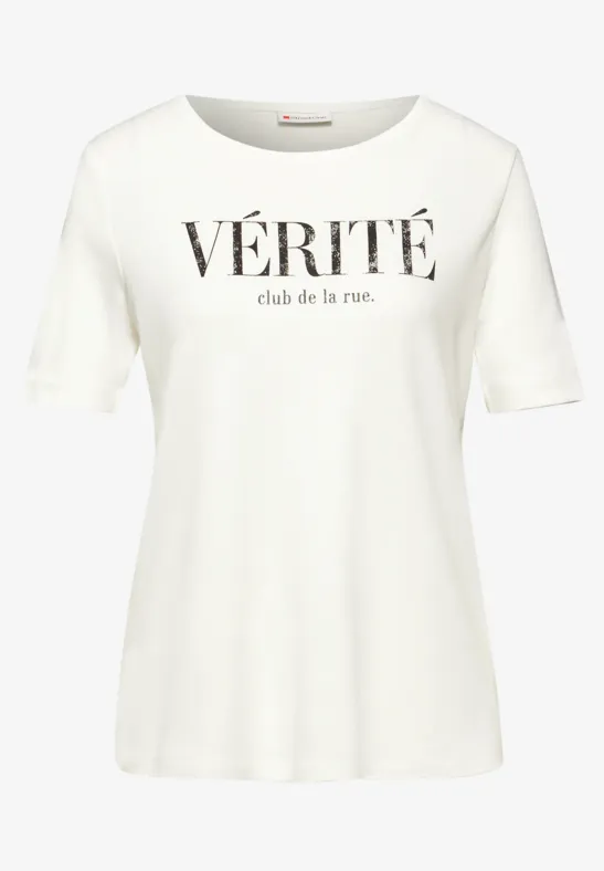 Shirt mit Wording off white