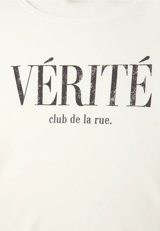 Shirt mit Wording off white