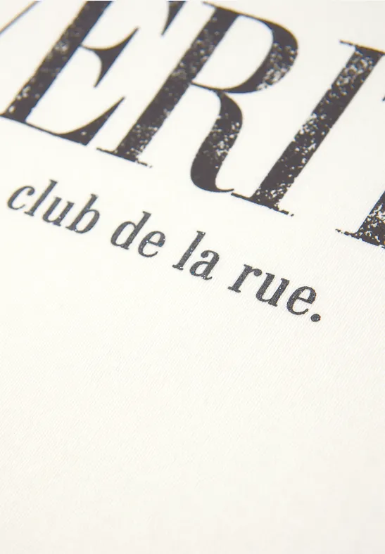 Shirt mit Wording off white