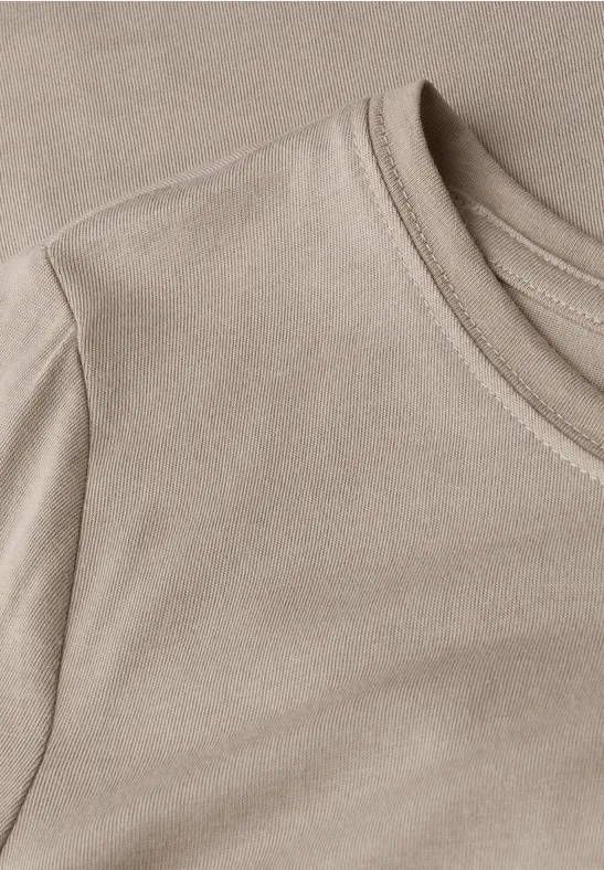 Longstyle Shirt morning beige