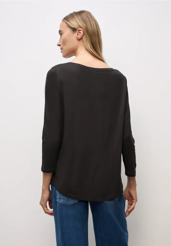 Longstyle Shirt darkest brown