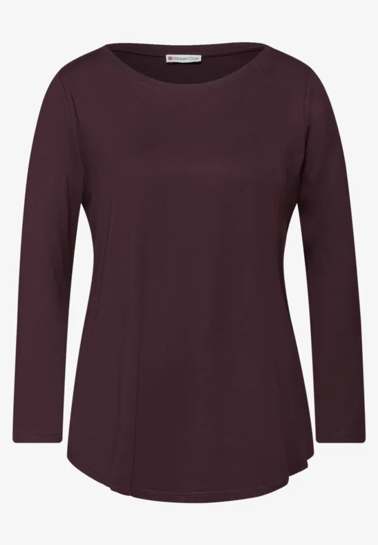 Longstyle Shirt jazz berry