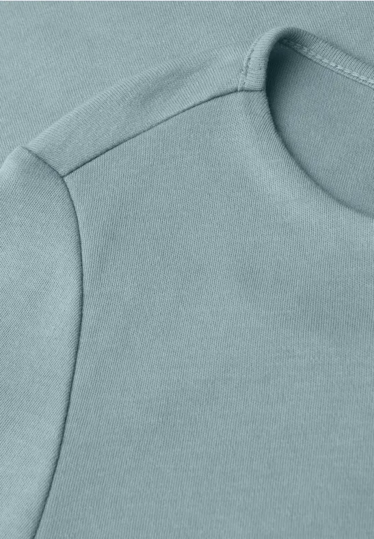 Basic shirt met lange mouwen arona blue