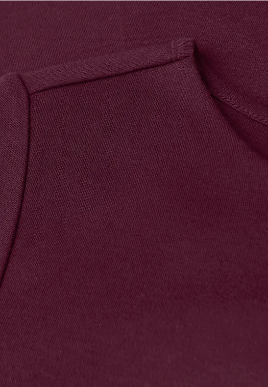 T-shirt basique à manches longues noble red