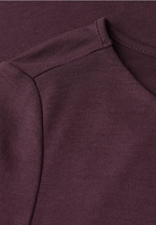 Basic Langarmshirt jazz berry