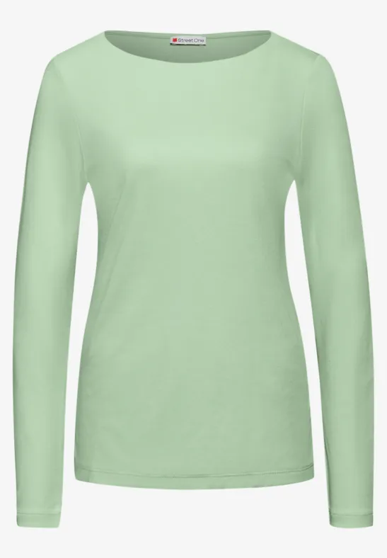 T-shirt basique à manches longues null