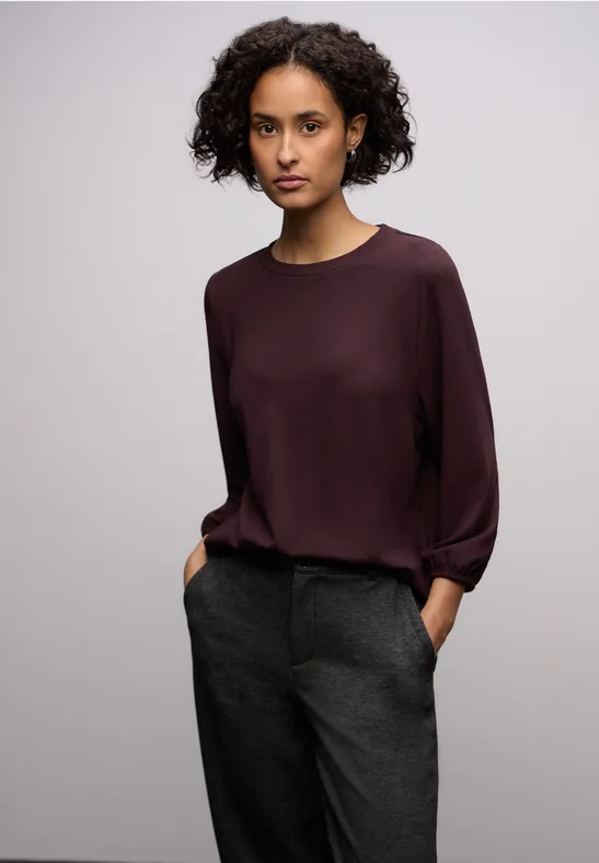 Jacquard shirt Jazz Berry