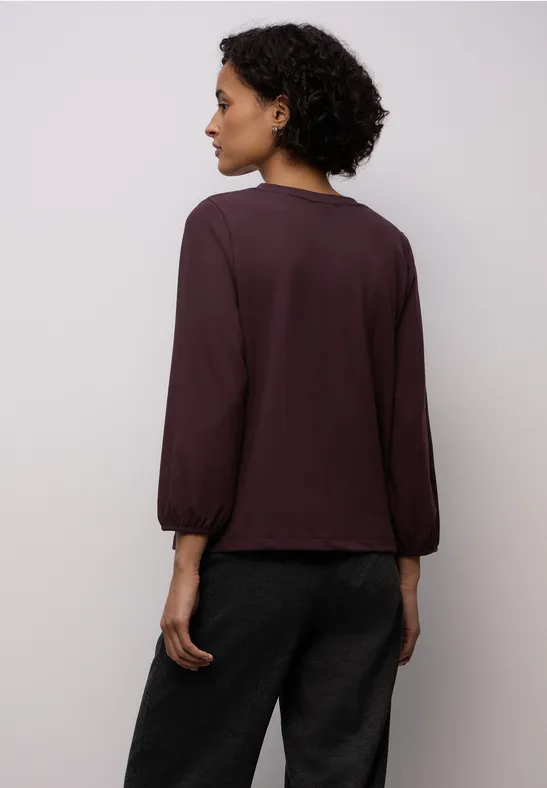 Jacquard shirt Jazz Berry