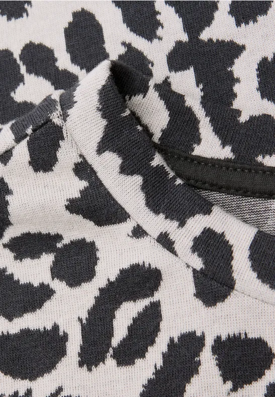 Gemustertes Jacquard Shirt soft beige