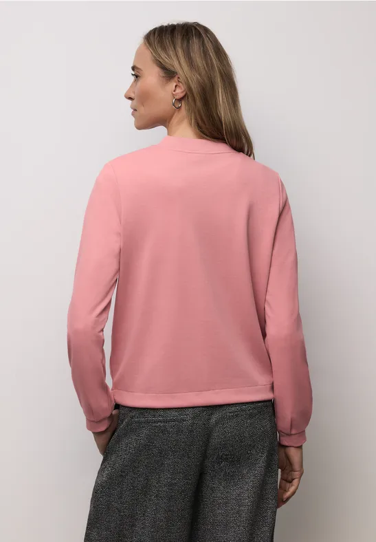 Blouson mit Glitzerdetails powder pink