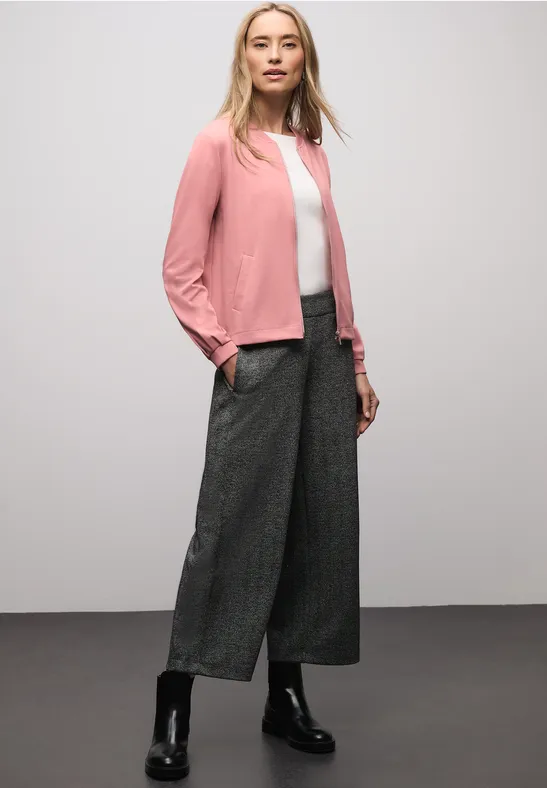 Blouson mit Glitzerdetails powder pink