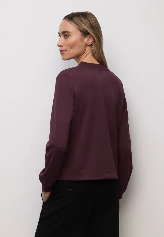 Blouson mit Glitzerdetails jazz berry