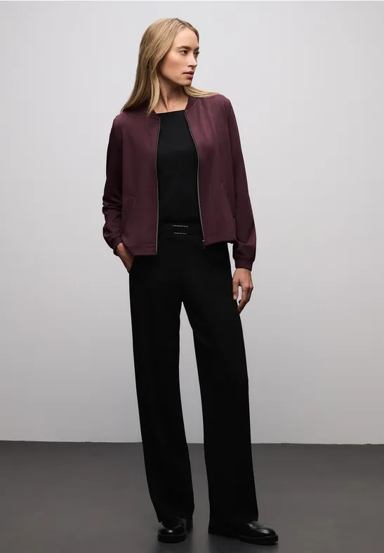 Blouson mit Glitzerdetails jazz berry