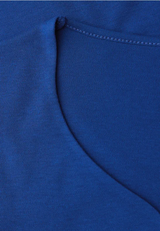 Shirt mit Herzausschnitt amparo blue