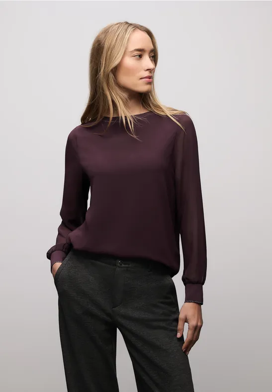 Chemise en mousseline 2en1 Jazz Berry