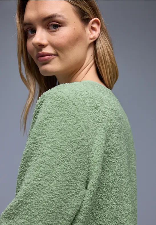 Weiche Jacke pale mint green