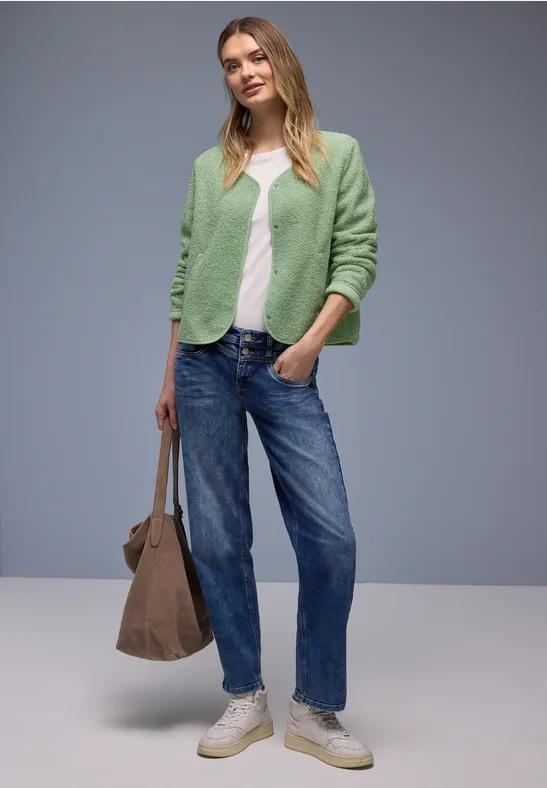 Weiche Jacke pale mint green