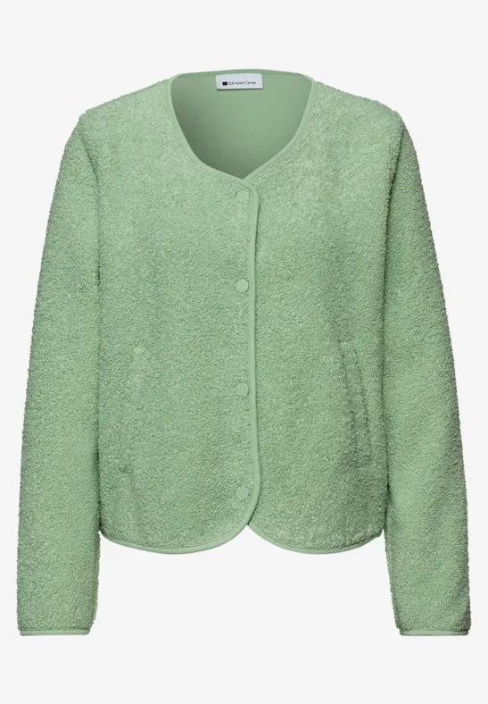 Weiche Jacke pale mint green