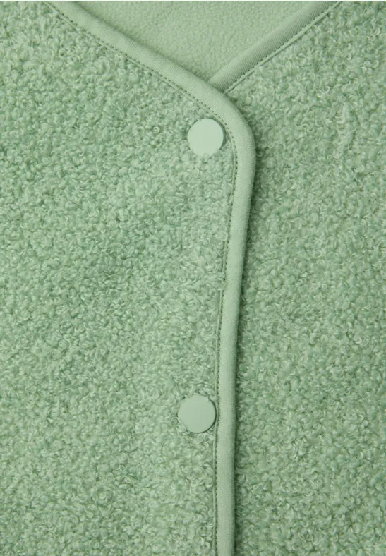 Weiche Jacke pale mint green