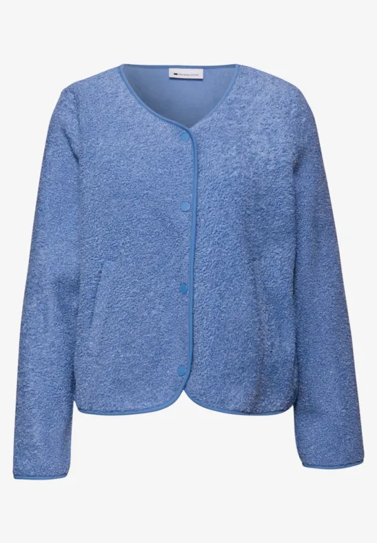 Weiche Jacke bonnet blue