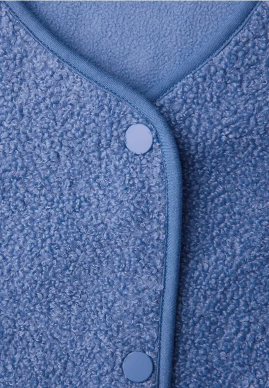 Weiche Jacke bonnet blue