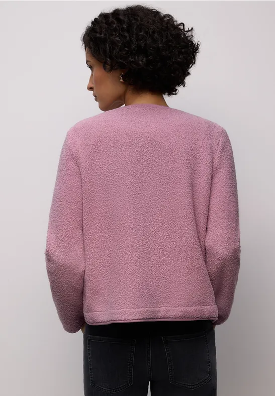 Weiche Jacke light ibis rose