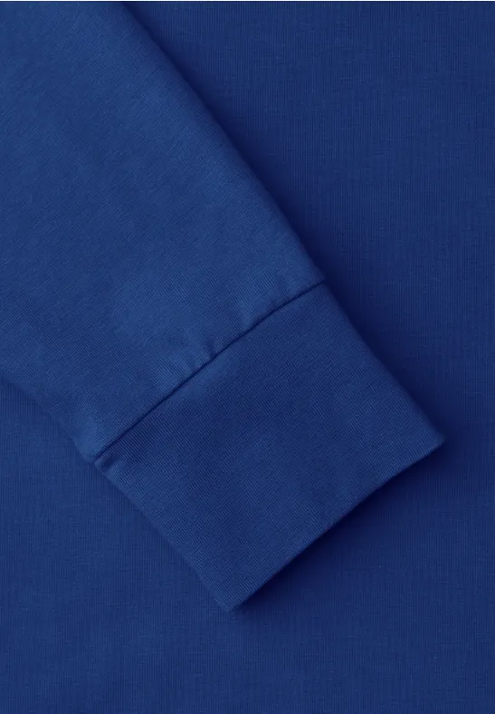 Shirt met rimpels null