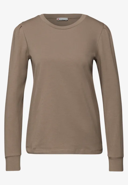 Shirt met rimpels null