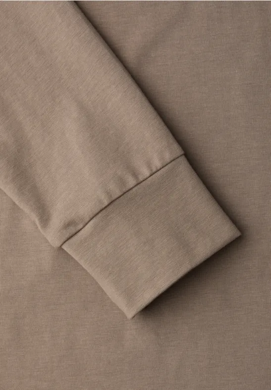 Shirt met rimpels null