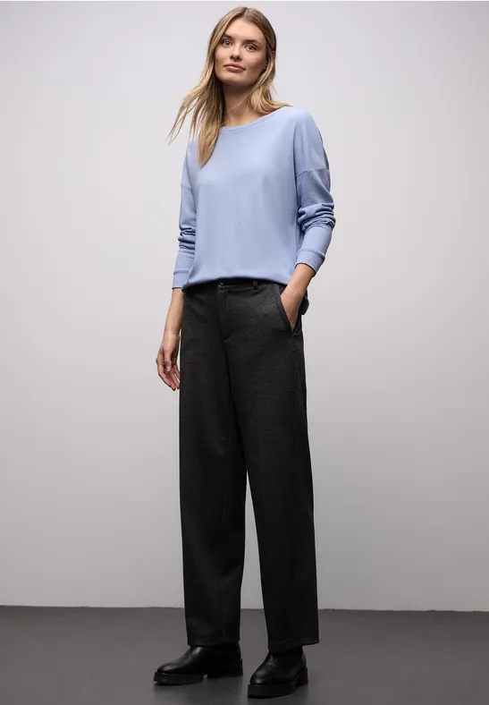 Melange Shirt frosted blue mel.