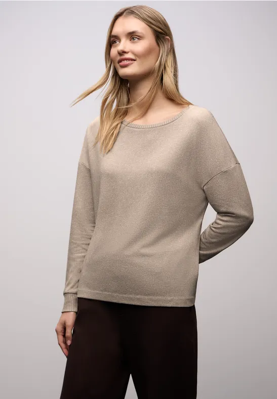 Melange Shirt light terra mocha mel.