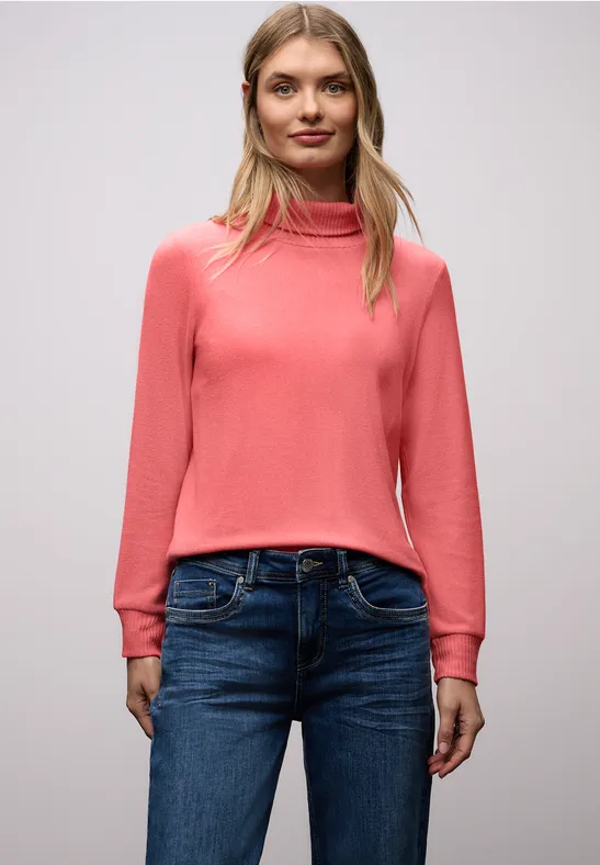 Softes Shirt striking coral mel.