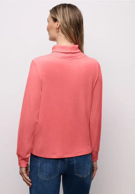 Softes Shirt striking coral mel.