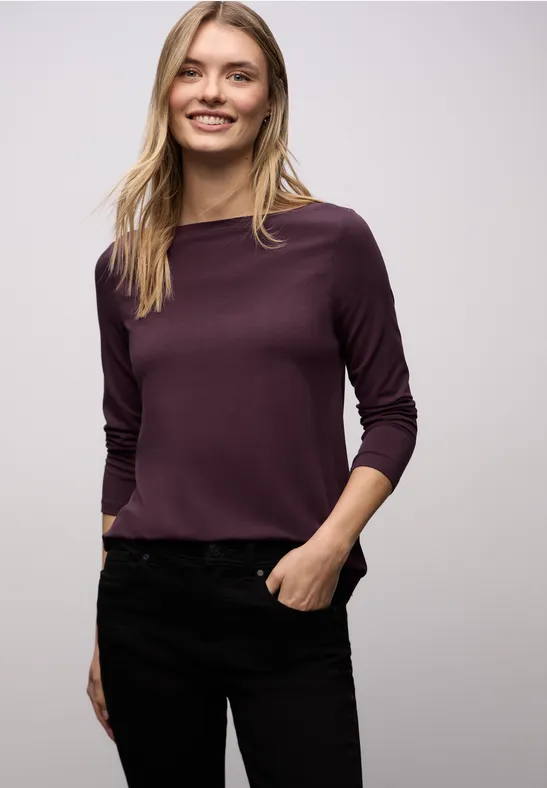 Longstyle Shirt Jazz Berry