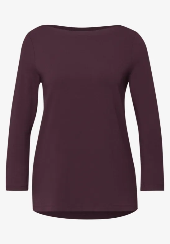 Longstyle Shirt Jazz Berry