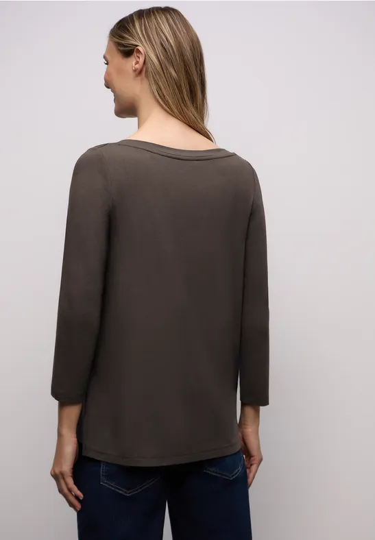 Longstyle Shirt rustic brown