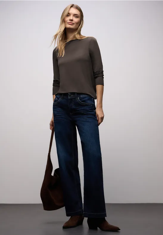 Longstyle Shirt rustic brown