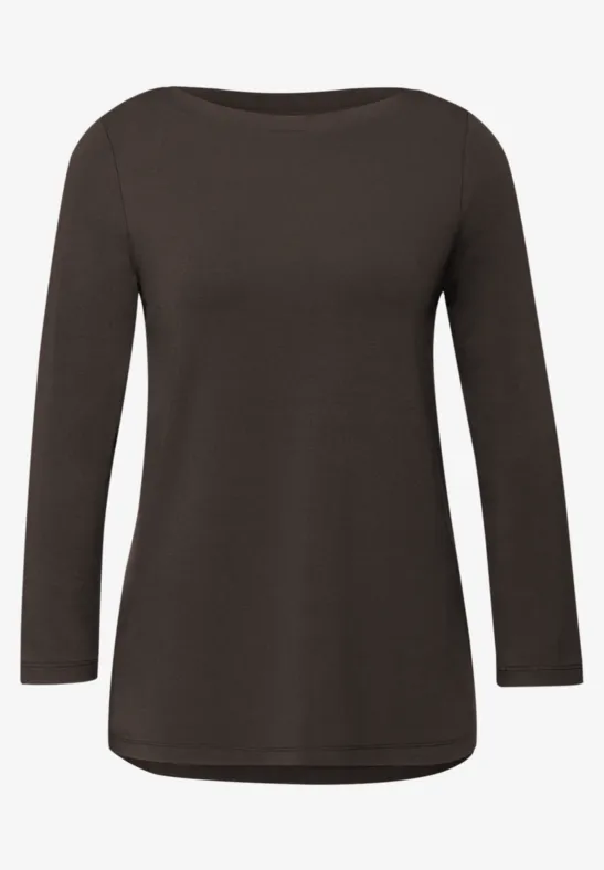 Longstyle Shirt rustic brown