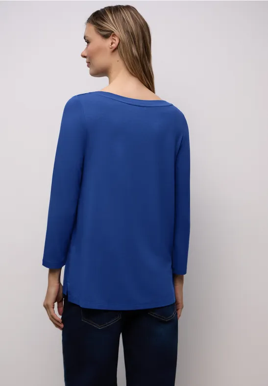 Longstyle Shirt amparo blue