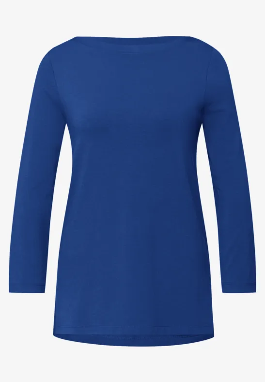 Longstyle Shirt amparo blue