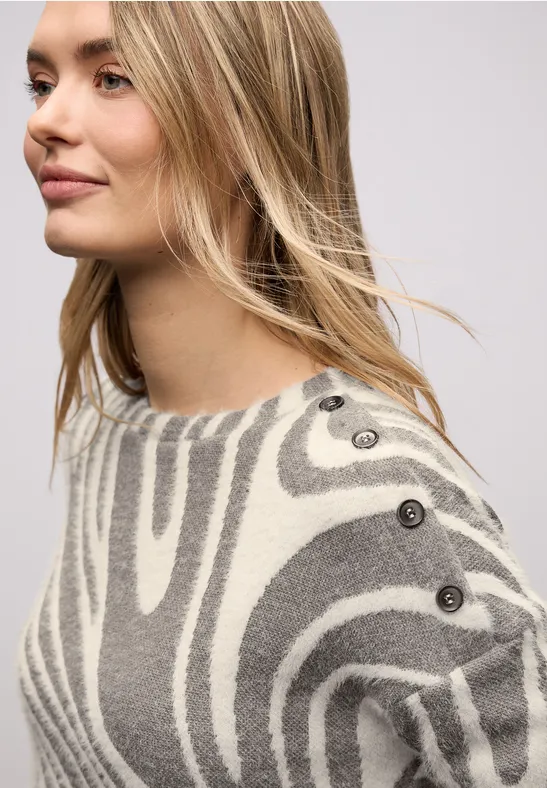 Softes Strick-Look Shirt light terra mocha