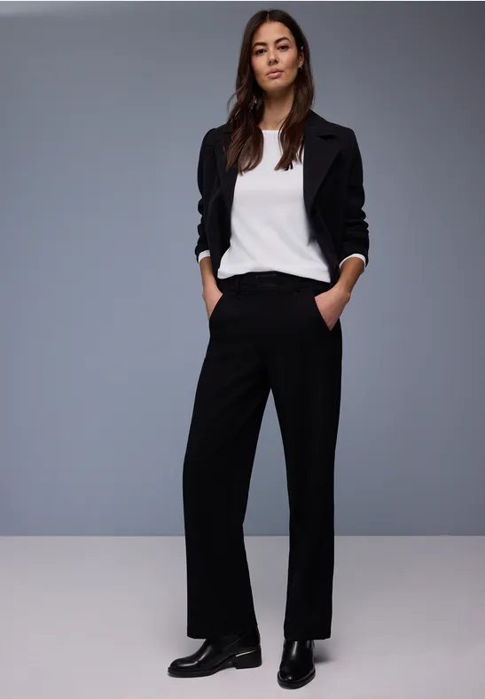 Shirt in Unifarbe White