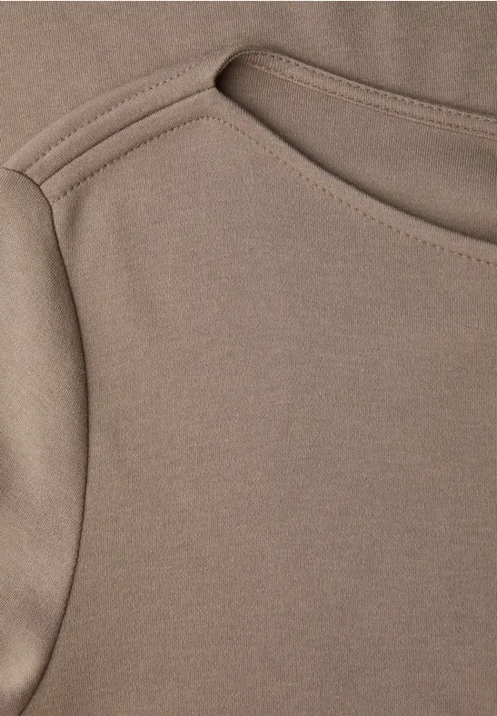 T-shirt en couleur unie light terra mocha