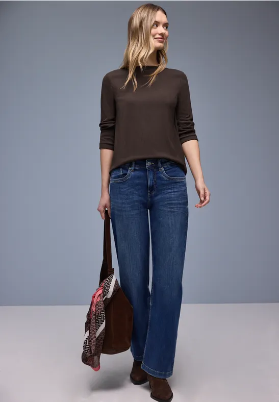 Geribd shirt molten earth