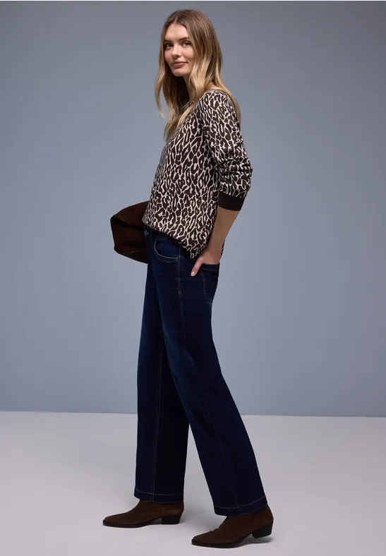 Żakardowa koszula Leo molten earth