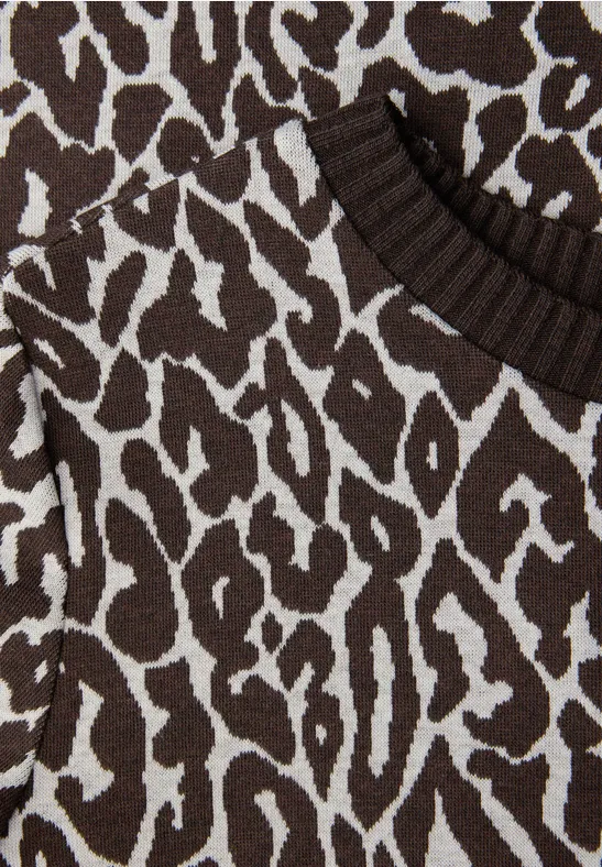 Żakardowa koszula Leo molten earth