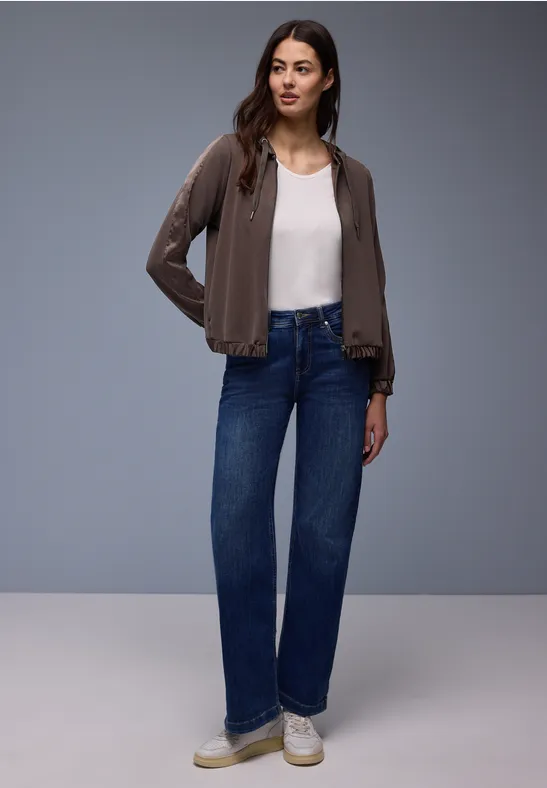 Hoodie jas molten earth