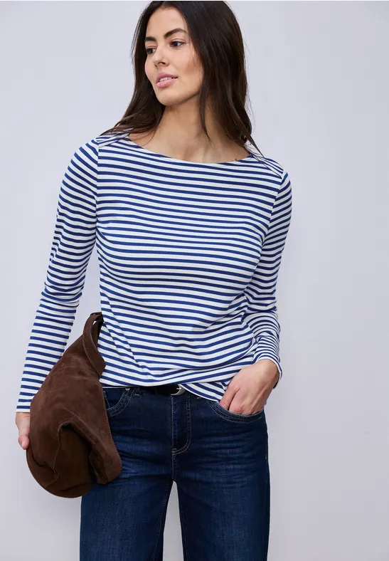 Gestreiftes Shirt amparo blue