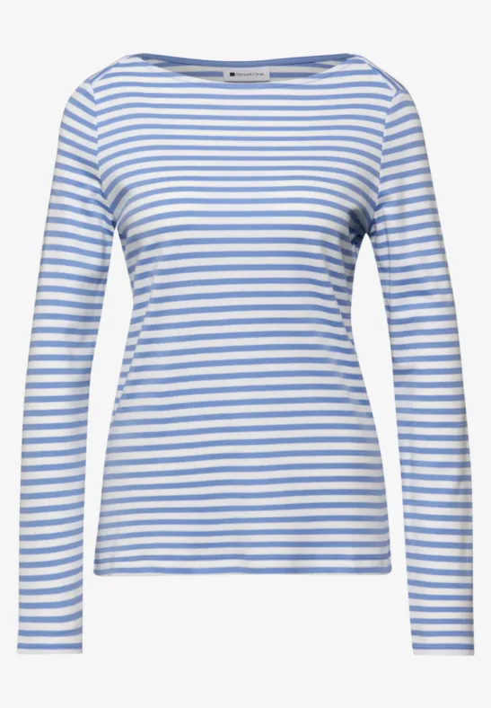 Gestreiftes Shirt bonnet blue