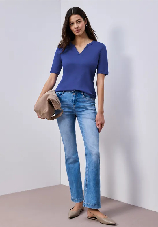 Basic Shirt amparo blue